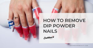 How to remove your dip powder nails using ceramic drill bit
