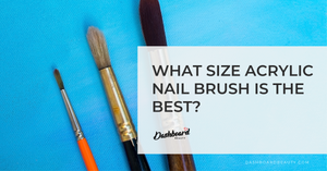 What is the best size of acrylic nail brush?