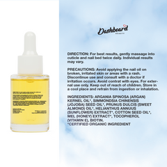 Dashboard Beauty Cuticle Oil - Nourish & Strengthen Nails