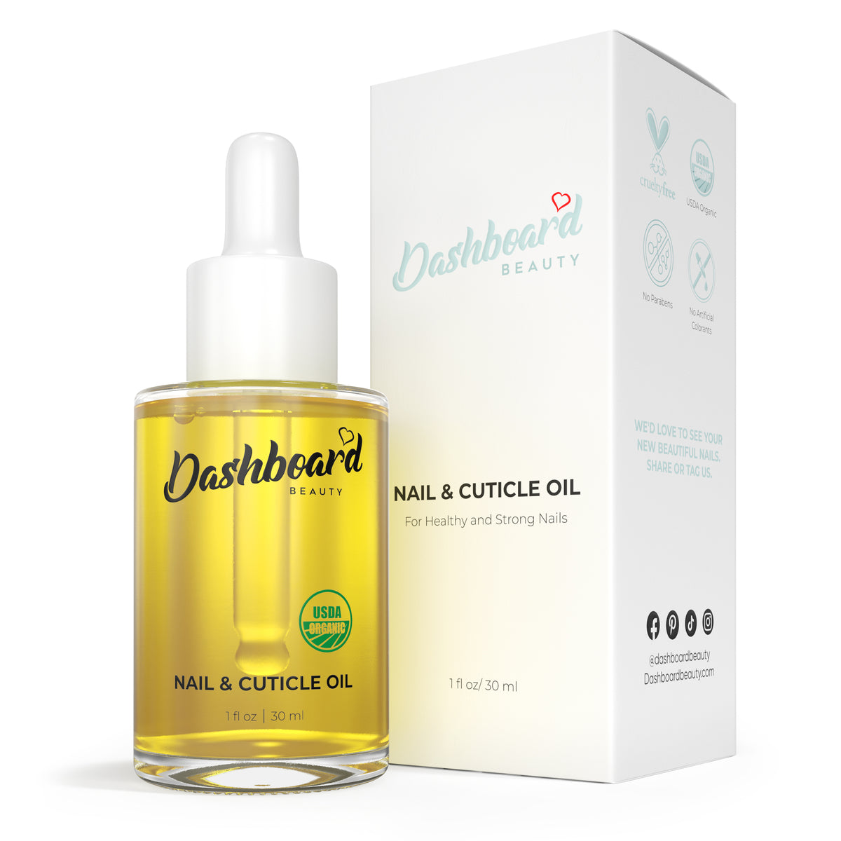 Dashboard Beauty Cuticle Oil - Nourish & Strengthen Nails