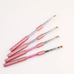 ArtSecret Pro Nail Brushes - Perfect 3D Tips & UV Gel Application