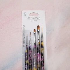 ArtSecret French Nail Brush Set - Premium Korea Synthetic Hair