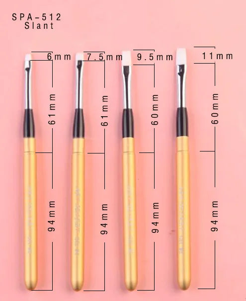 100% Kolinsky Acrylic Nail Brush - Precision & Durability for Pros - Dashboard Beauty