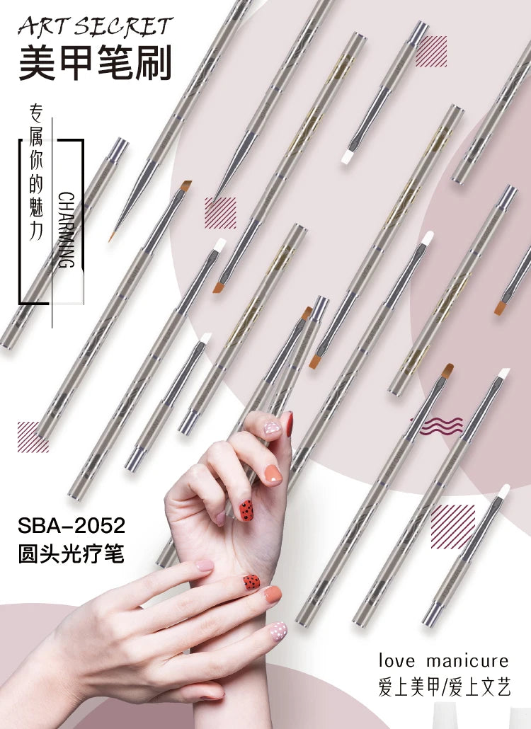 ArtSecret Pro Liner Brush - Precision Nail Art Tool for Flawless Designs