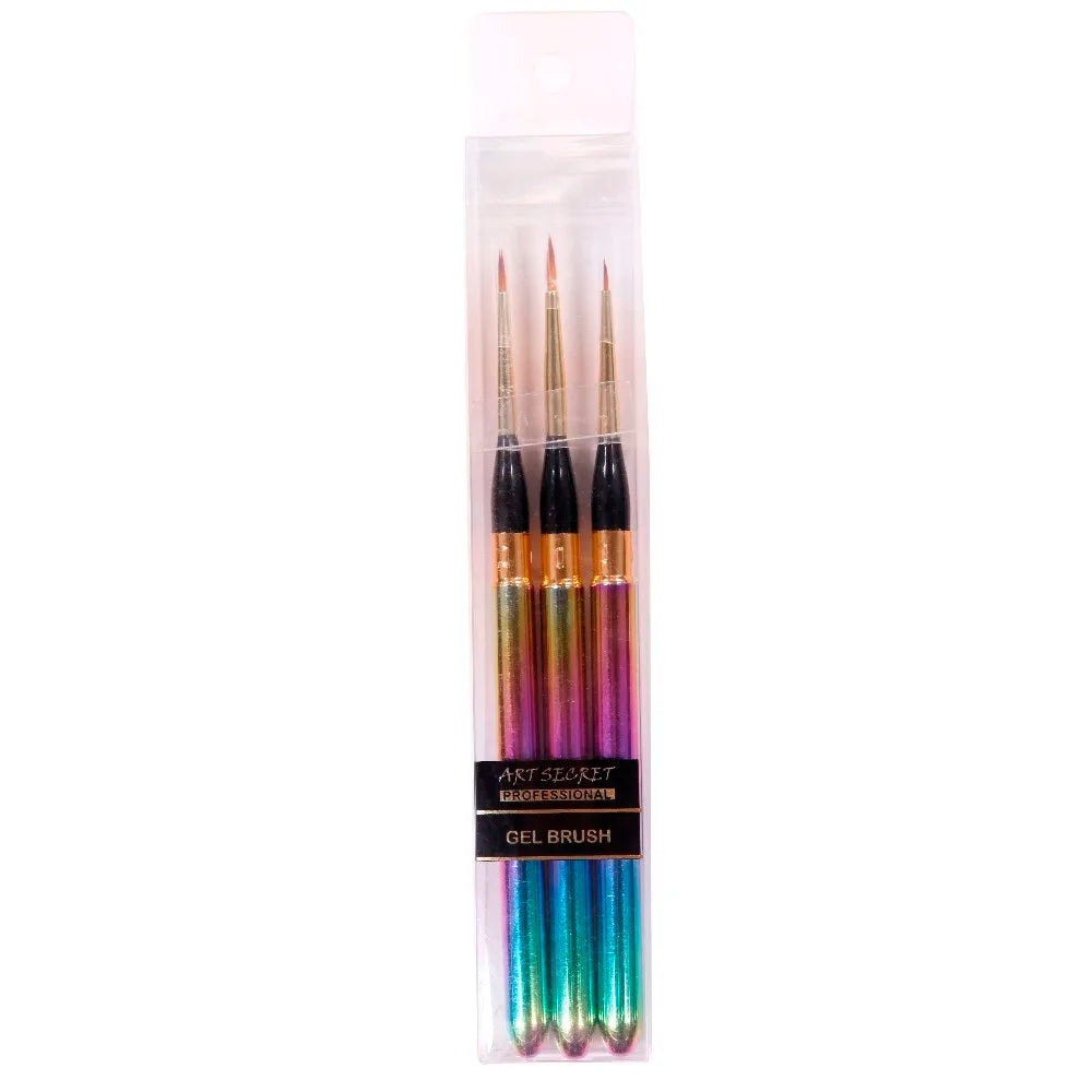 ArtSecret Pro Nail Art Striper Brushes - Precision & Durability