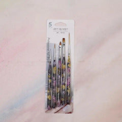 ArtSecret French Nail Brush Set - Premium Korea Synthetic Hair