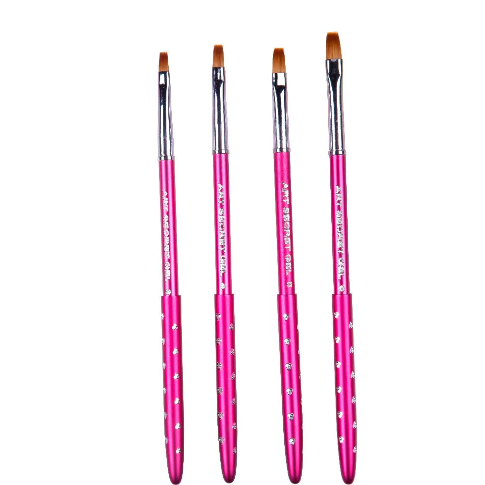 ArtSecret Premium Flat Nail Art Brush - Perfect Precision for Manicures